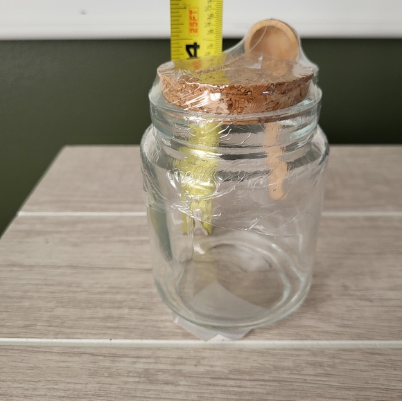 Grant Howard 51016 Round Spice Jar with Wooden Spoon 6 oz. - Picture 4 of 5